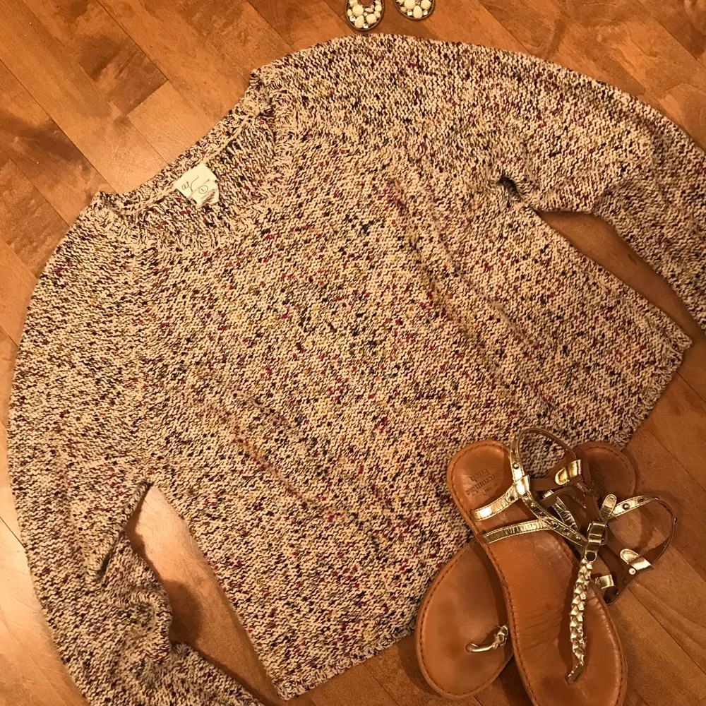Chunky Cropped Sweater Large 🍁 - Picture 3 of 6